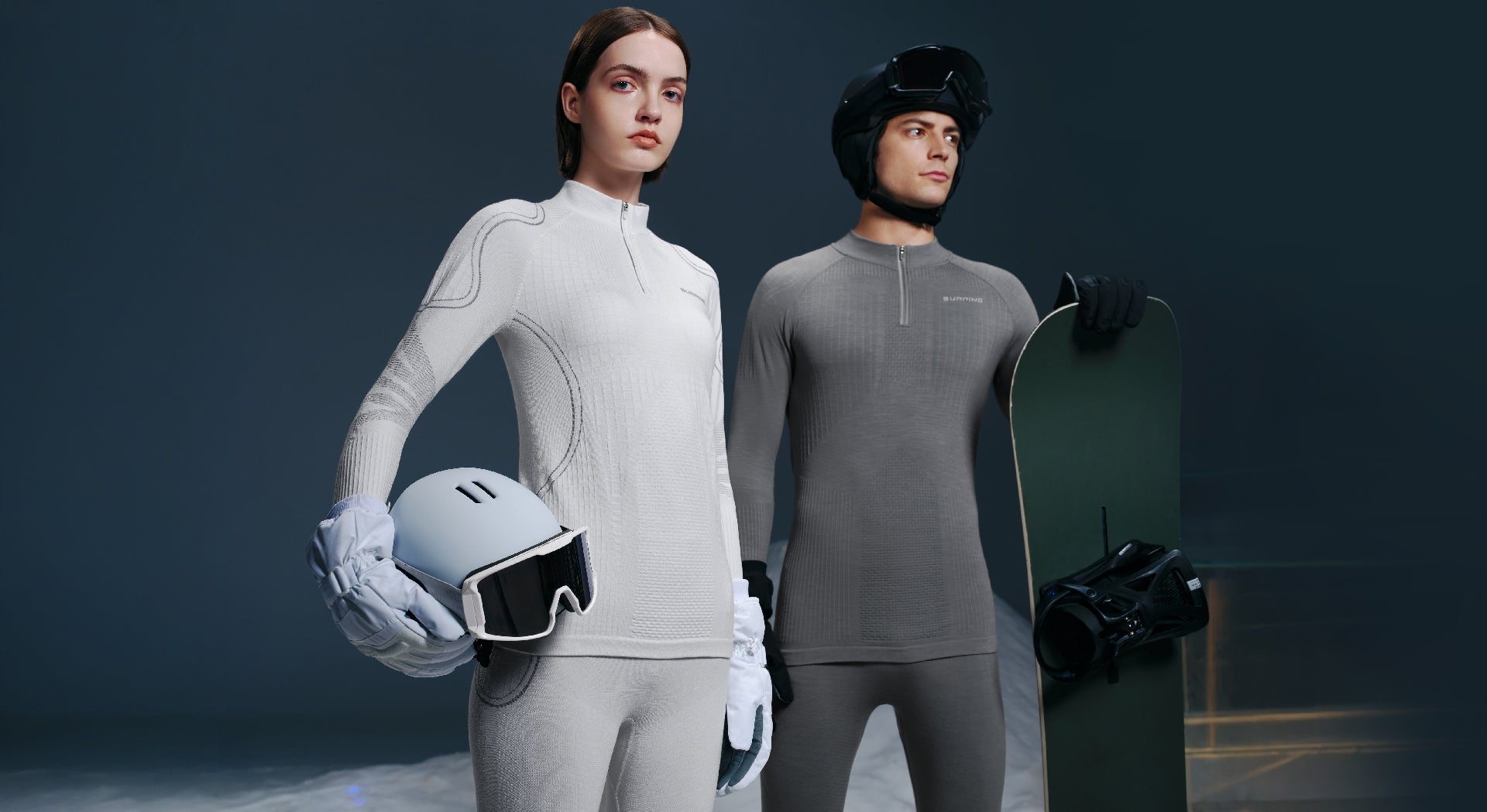 Surpine 1.5 LAYER base layer collection for skiing and outdoor winter sports