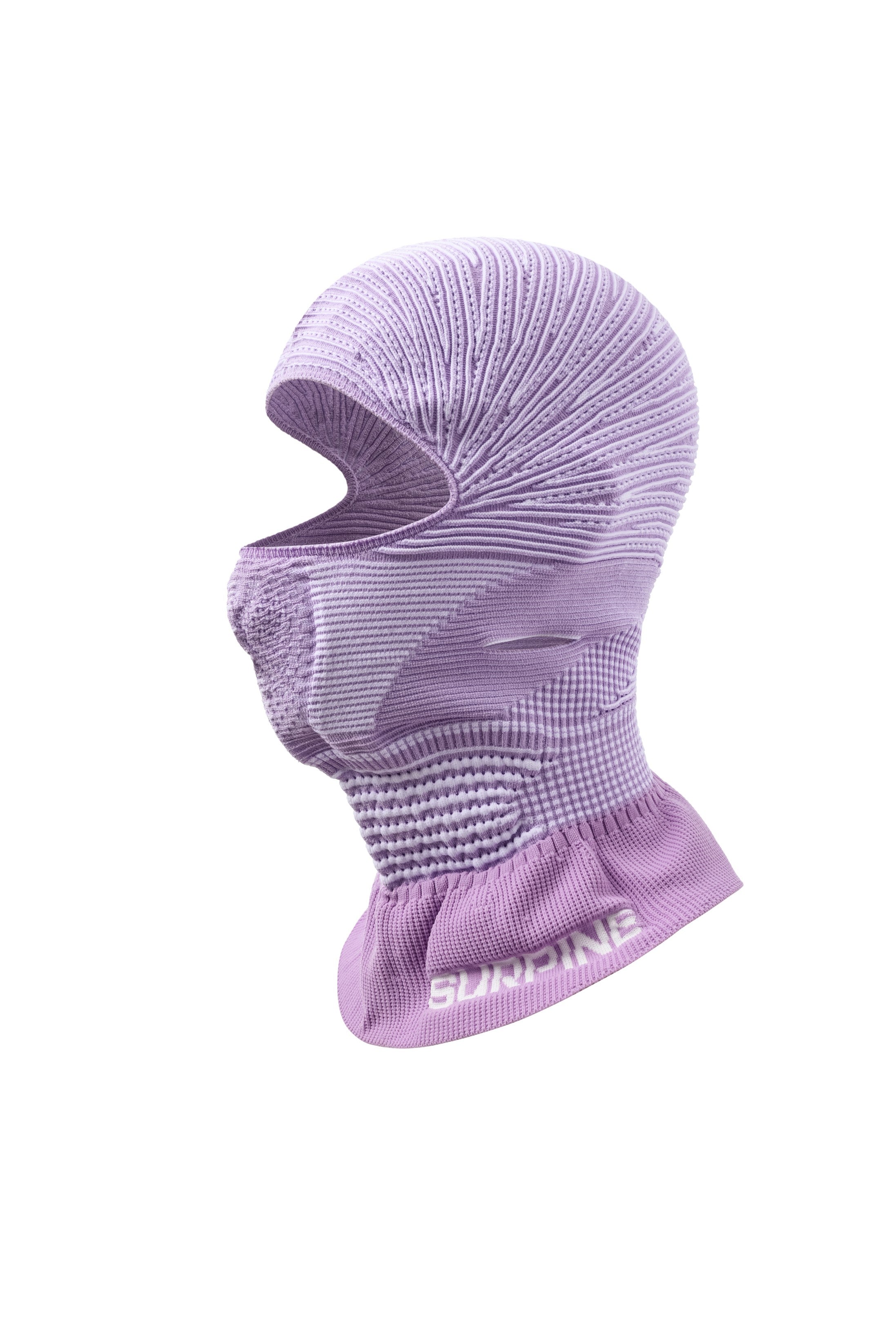 Surpine _ bionic_seamless_balaclava_white_purple_ponytail_2