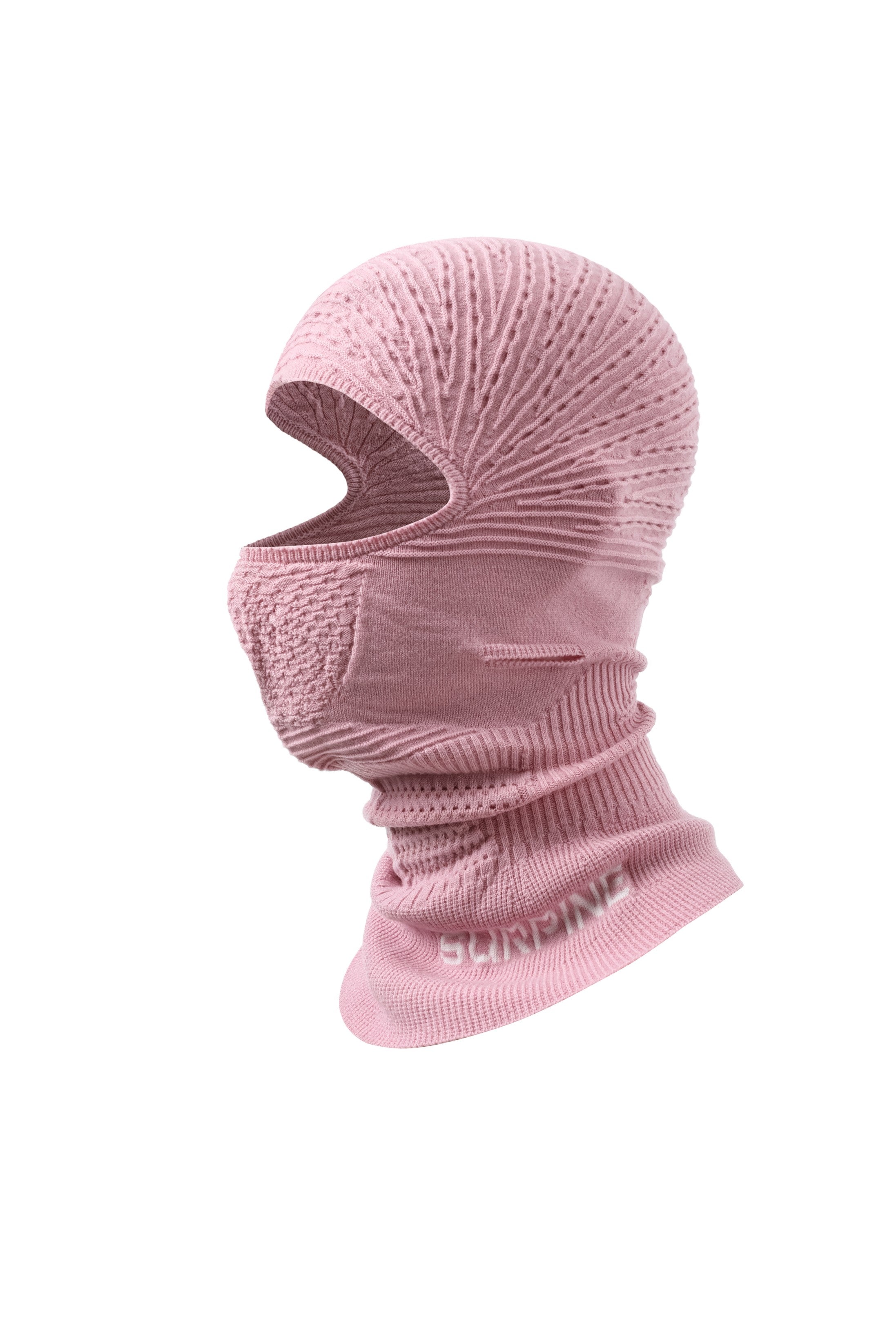 Surpine _ merino_bionic_seamless_balaclava_misty_pink_ponytail_2