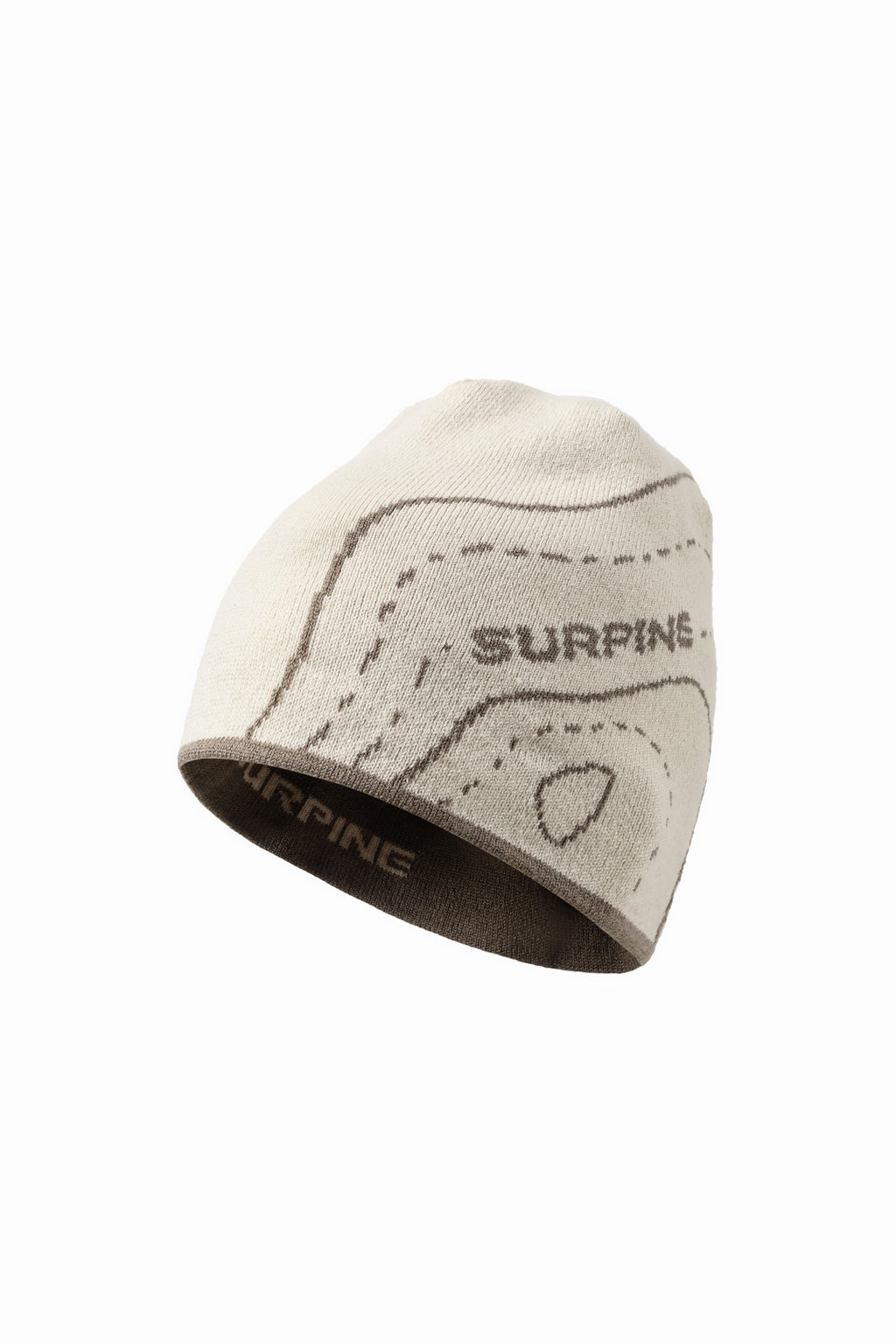 Surpine _ merino_knit_beanie_sterracotta_brown_reverse_side