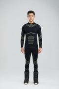 Surpine _ pro_thermal_compression_baselayer_men_black_gold_front