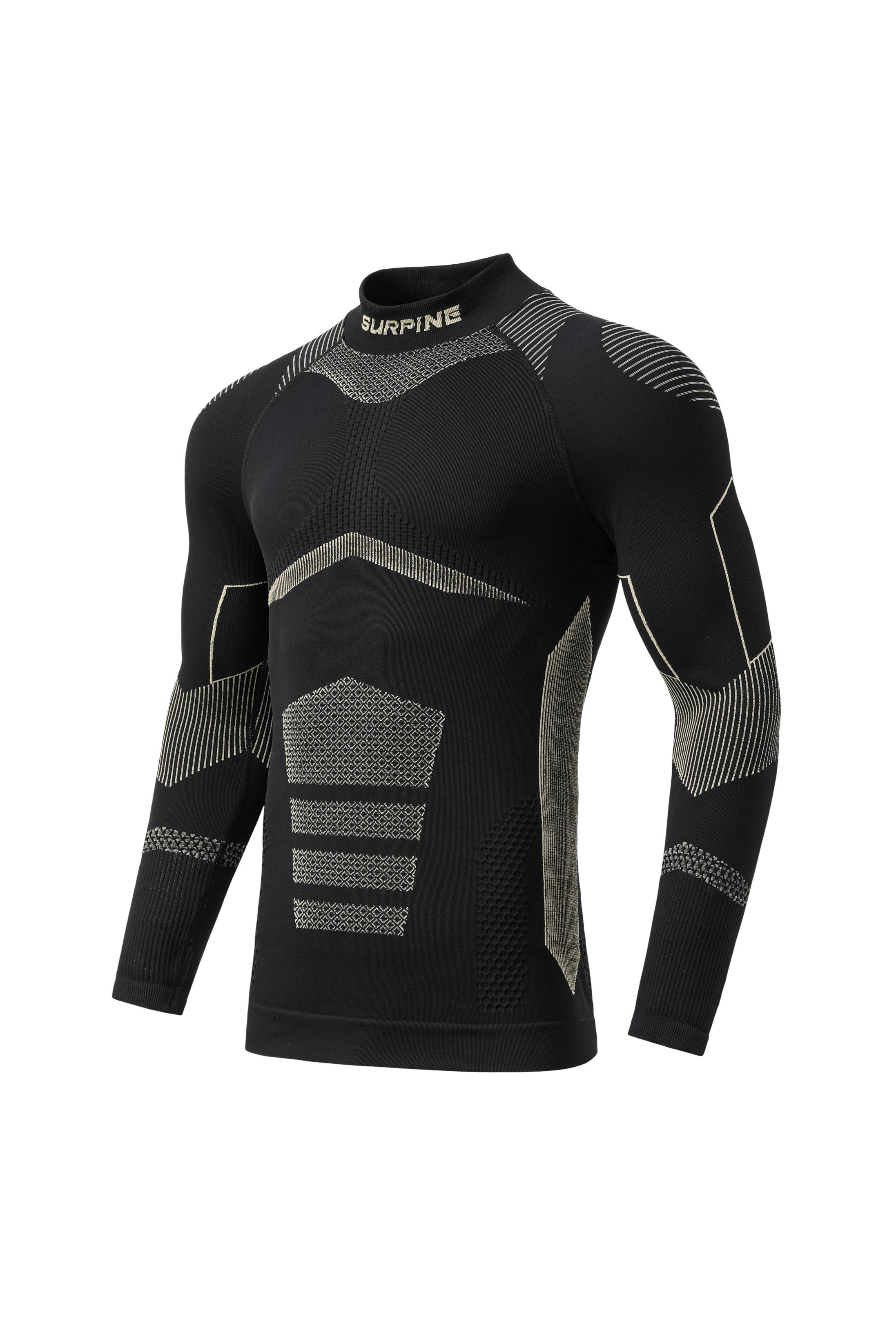 Surpine _ pro_thermal_compression_baselayer_men_black_gold_top