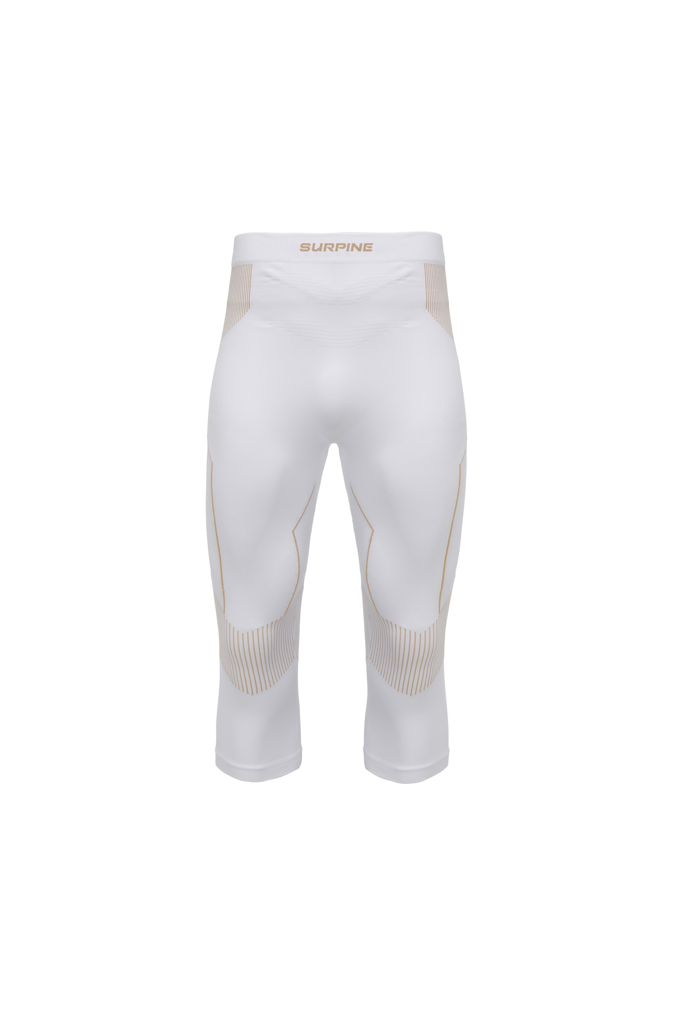 Surpine _ pro_thermal_compression_baselayer_men_white_gold_three_quarter_bottom